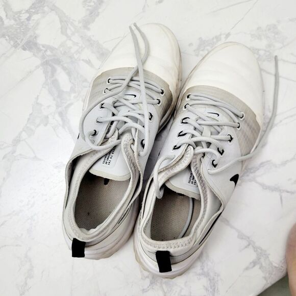 Nike White & Grey Sneakers Running Shoes Size: 5.5US - Picture 9 of 10